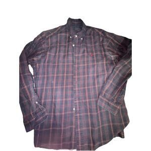 Polo Ralph Lauren Classic Fit Mens Large Multicolor Plaid Button Shirt Xl S23